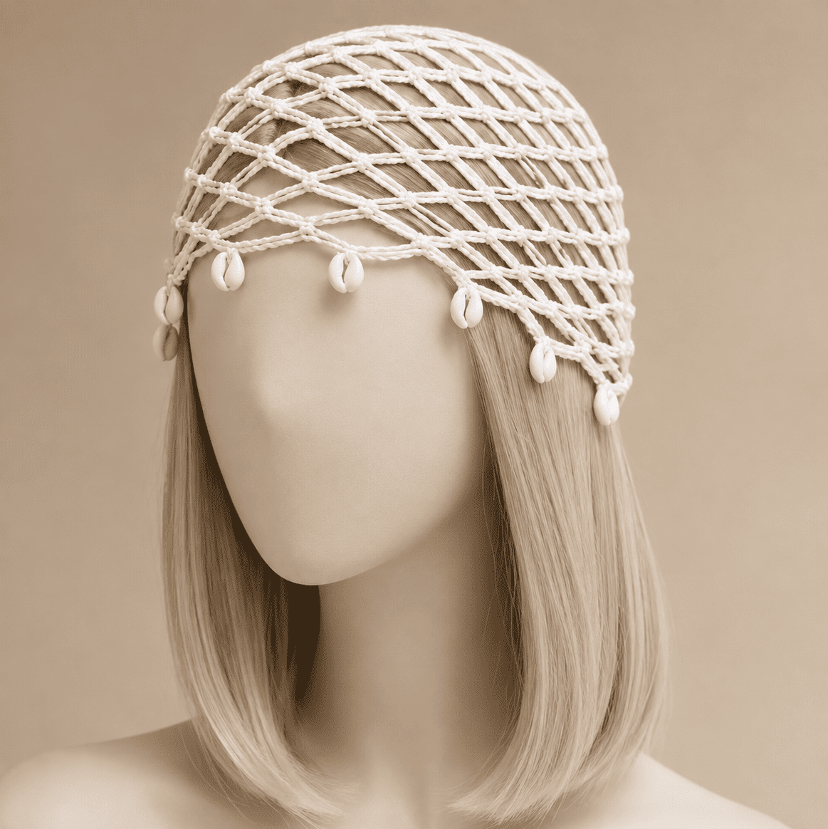 Crochet Skull Cap